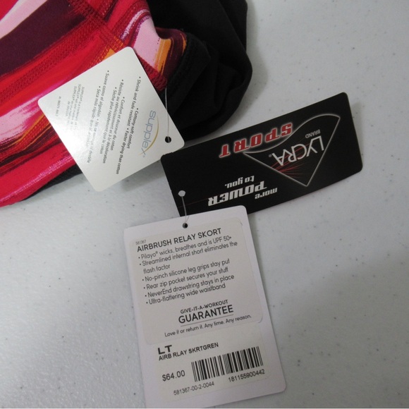 Athleta Airbrush Relay Skort Size Large Tall NWT - Picture 10 of 16